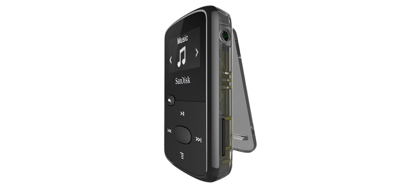 Sandisk Clip Jam 8GB czarny + 16GB microSDHC Ultra